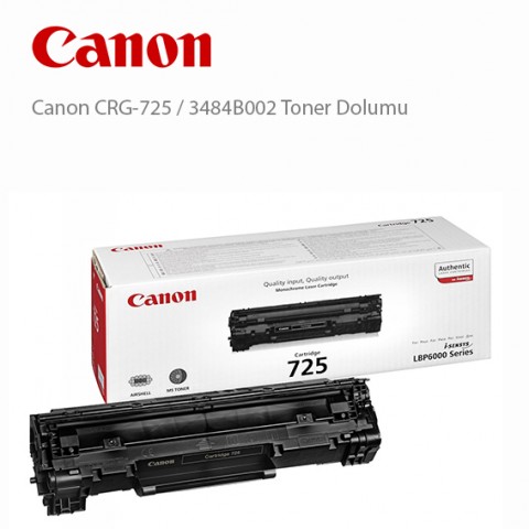 Canon CRG-725 Toner Dolumu