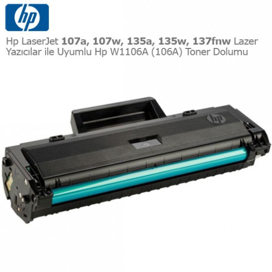 Hp 106A-W1106A Toner Dolumu