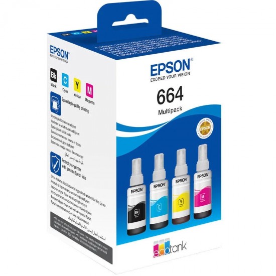 EPSON 664 MULTIPACK MÜREKKEP KARTUŞ SETİ
