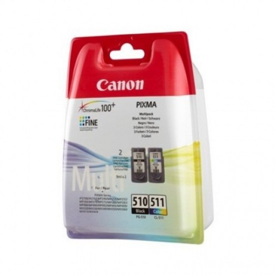 CANON PG510BK+CL511 2Lİ KARTUŞ(CANON MP240/MP260)