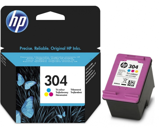 Hp 304-N9K05AE Renkli Orjinal Kartuş