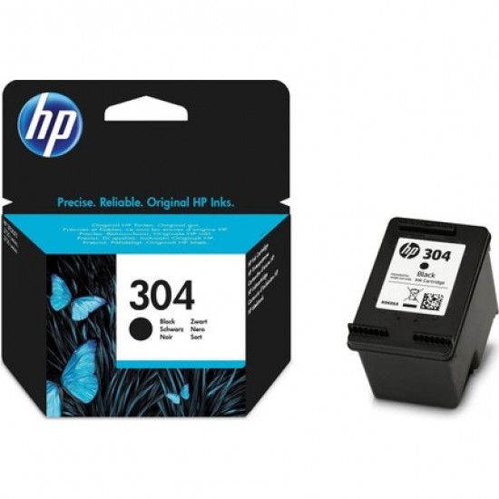 Hp 304 N9K06AE Siyah Orjinal Kartuş